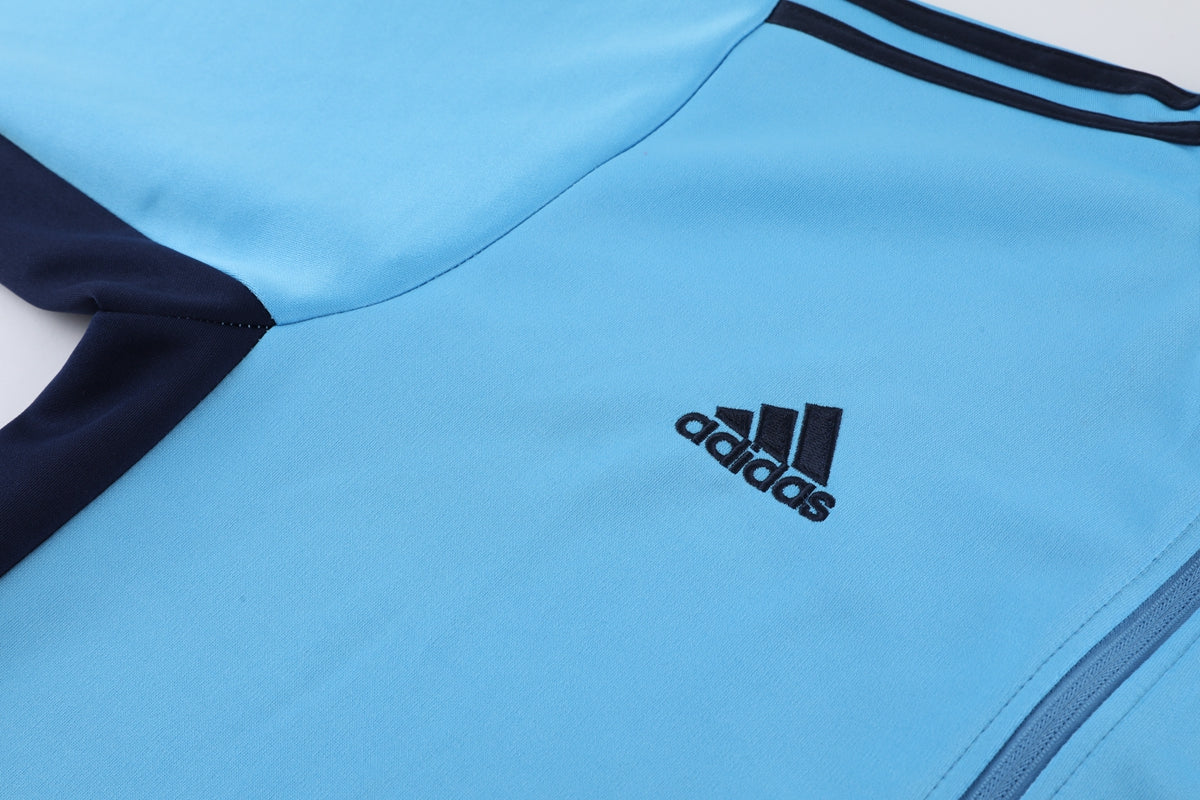 Conjunto Blusa + Calça - Adidas Azul com azul escuro VII