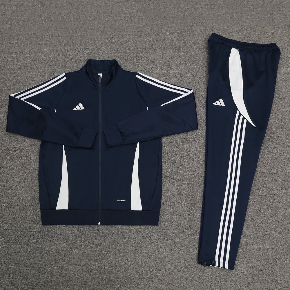 Conjunto Blusa + Calça - Adidas Azul escuro V