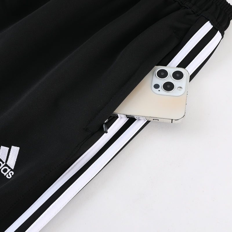 Conjunto Blusa + Calça - Adidas Branco com preto