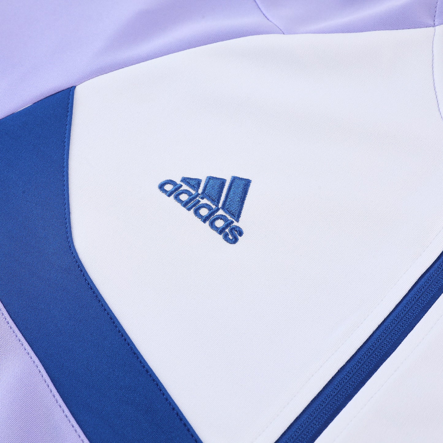 Conjunto Blusa + Calça - Adidas Lilás com azul