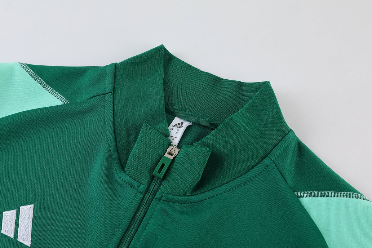 Conjunto Blusa + Calça - Adidas Verde com preto IV