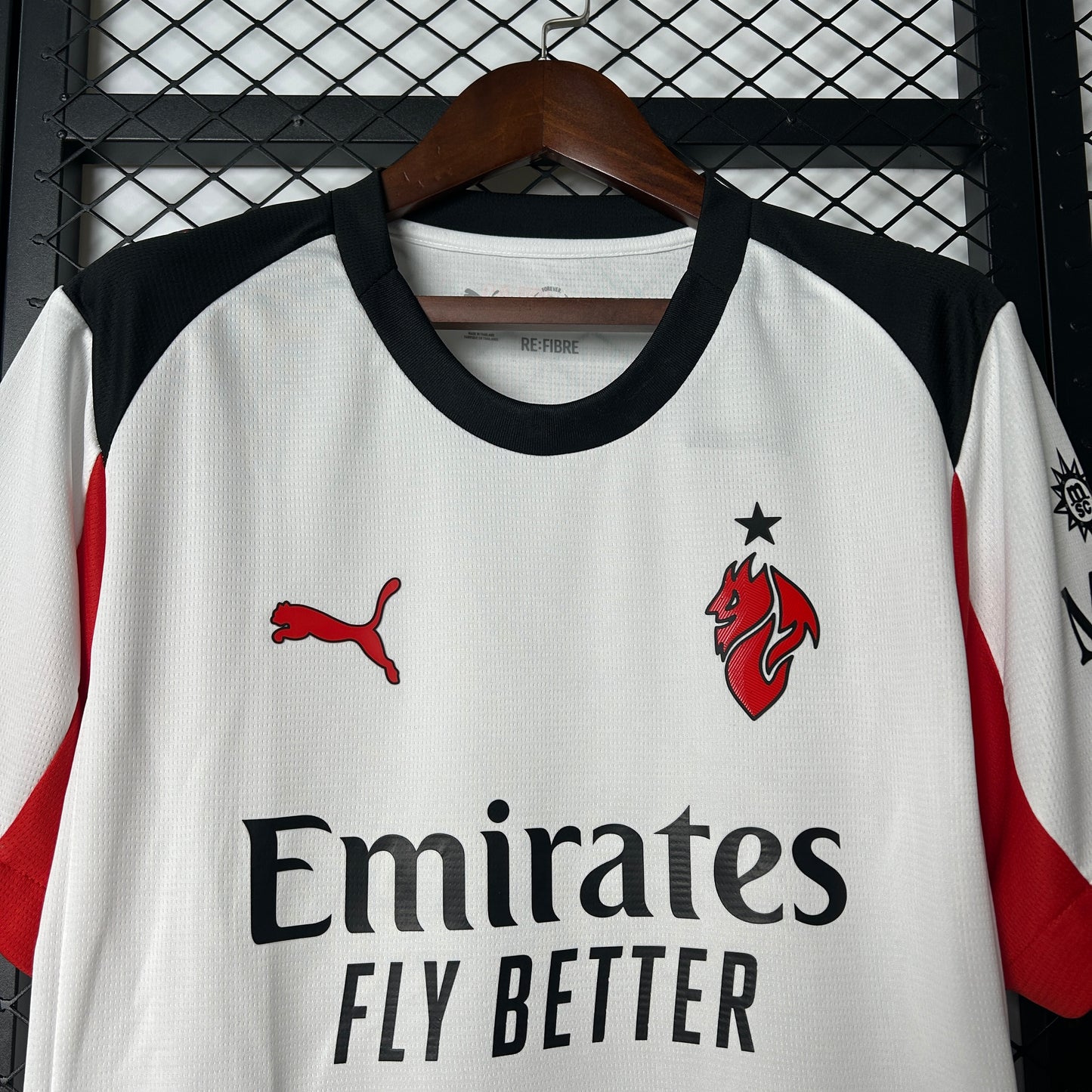 Camisa Ac Milan away 2025/26 Torcedor Masculina
