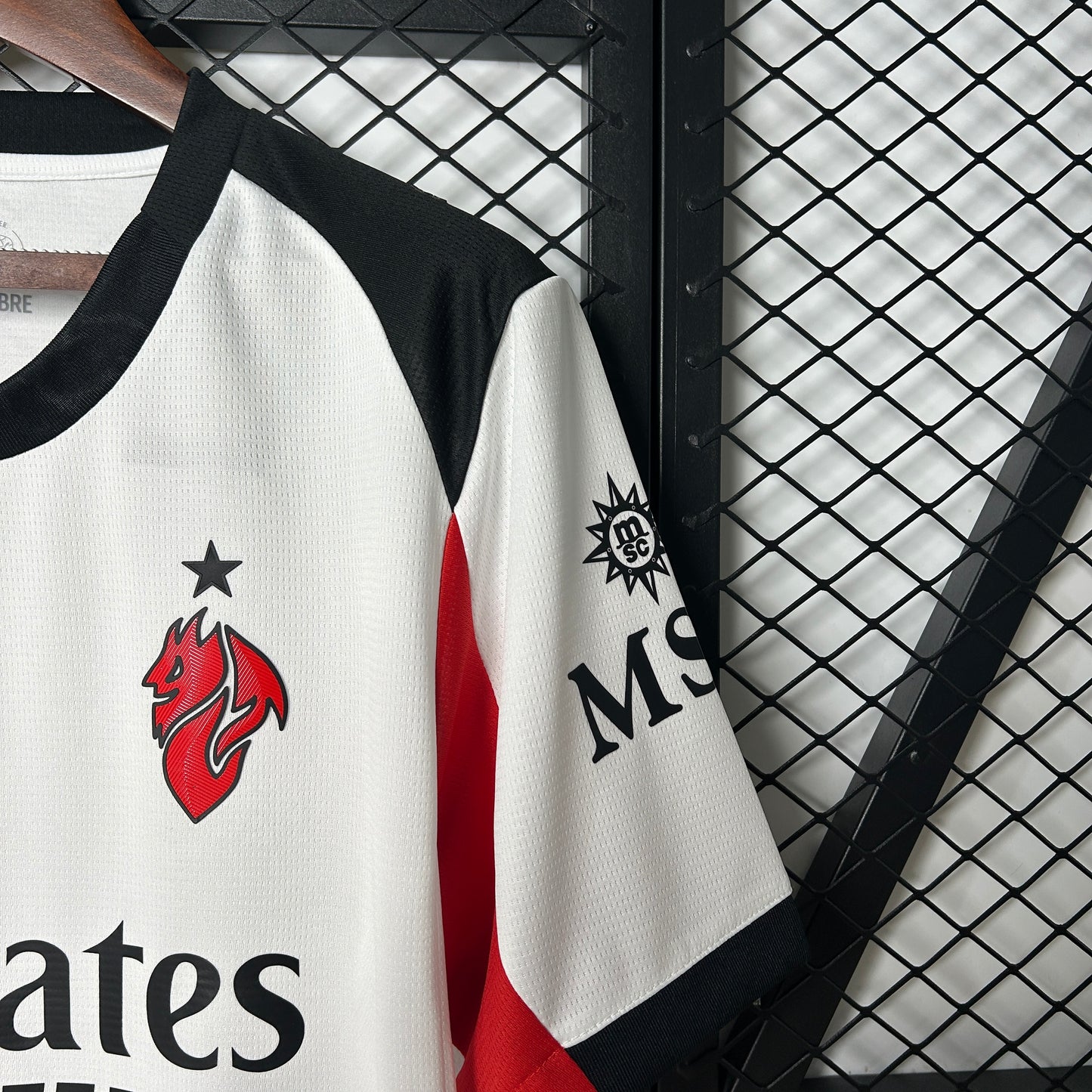 Camisa Ac Milan away 2025/26 Torcedor Masculina