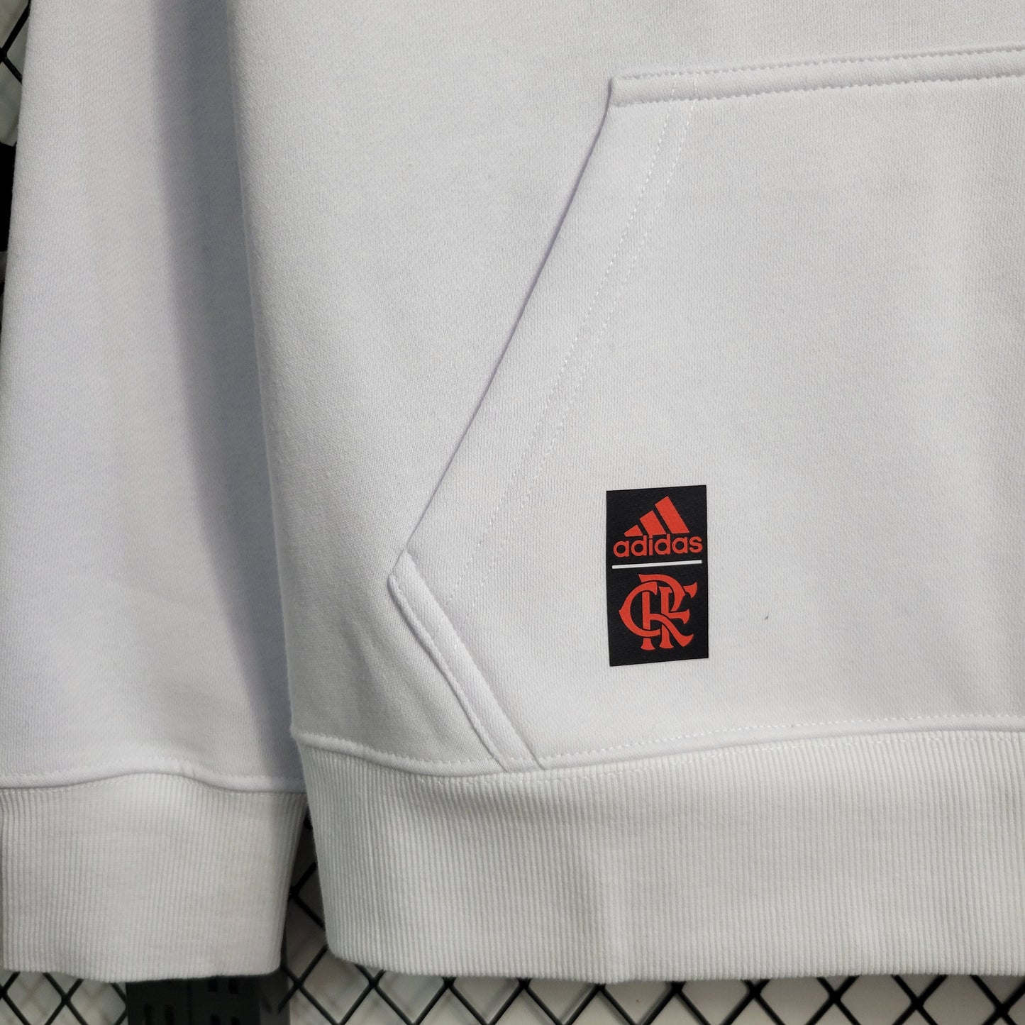 Agasalho Moletom Flamengo 2023/24 Branco