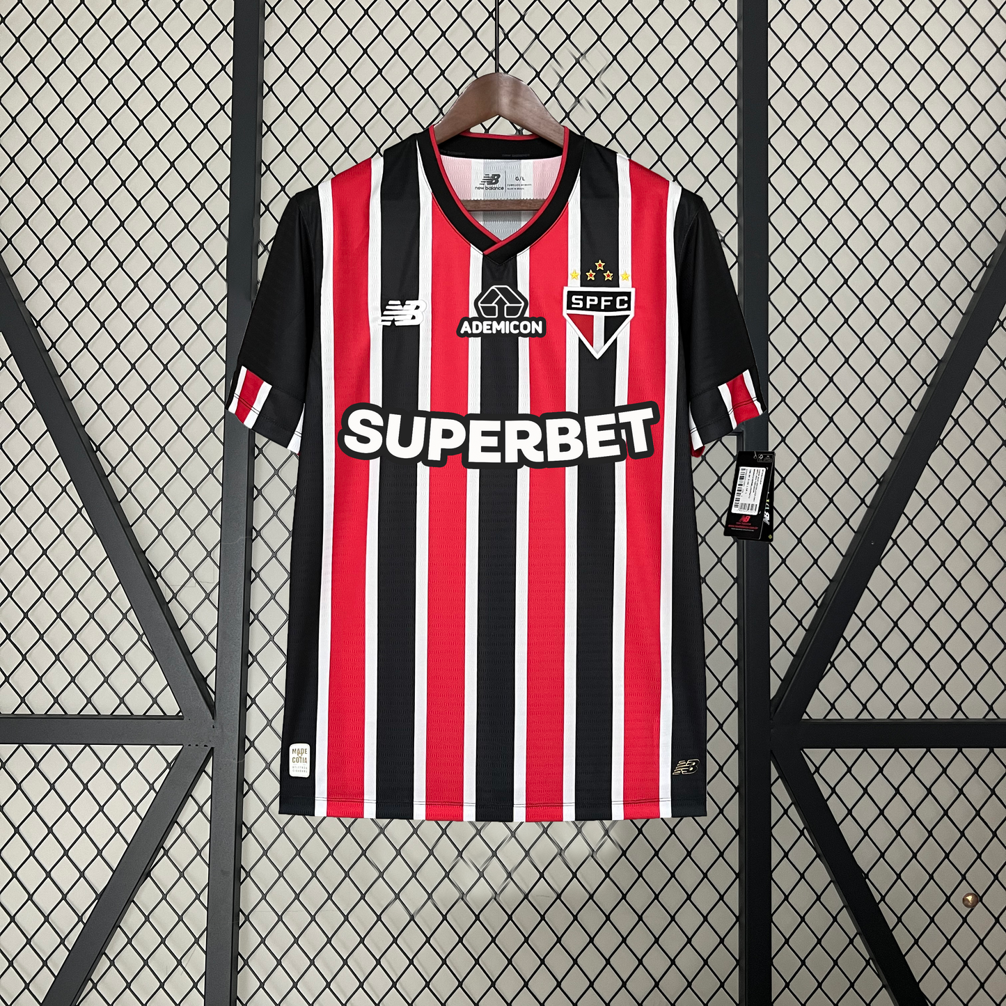 Camisa São Paulo 2024/25 Away + Patrocinadores