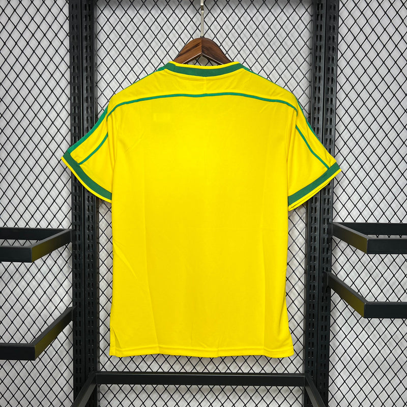 Camisa Retrô Seleção Brasil 1998/98 Home