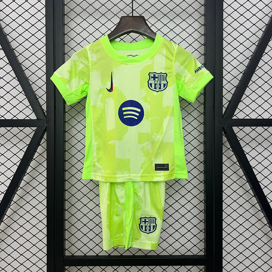 Conjunto Infantil Barcelona 2024/25 Third