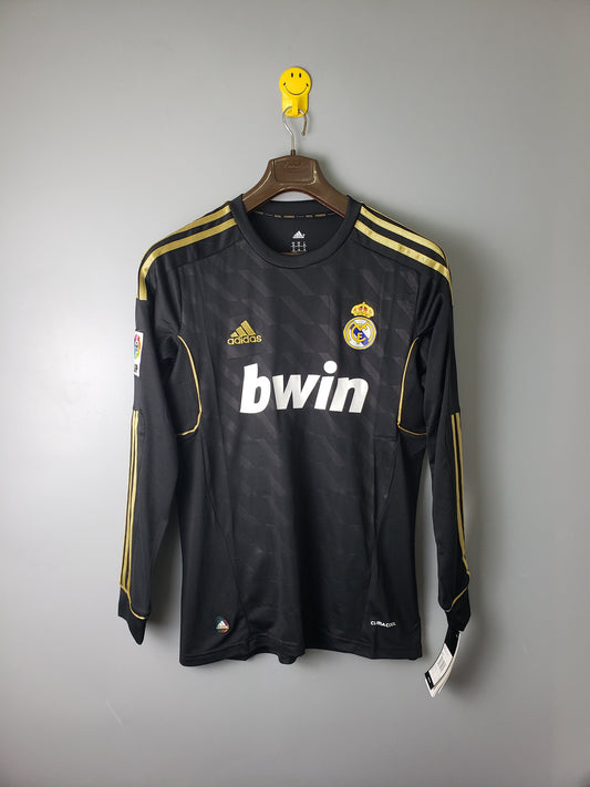 Camisa Retrô Real Madrid 2012 Away Manga Longa