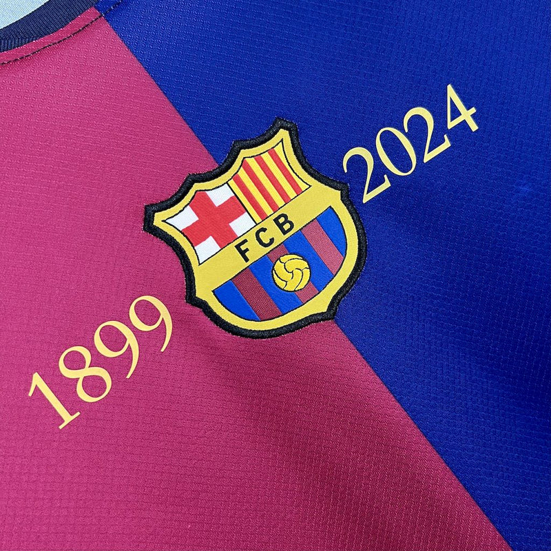 Camisa Barcelona 2024/25 Comemorativa 125th