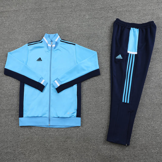 Conjunto Blusa + Calça - Adidas Azul com azul escuro VII