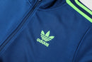 Conjunto Blusa + Calça - Adidas Azul com verde
