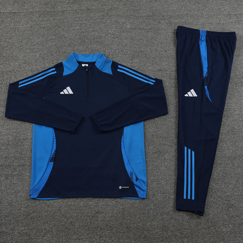 Conjunto Blusa + Calça - Adidas Azul escuro