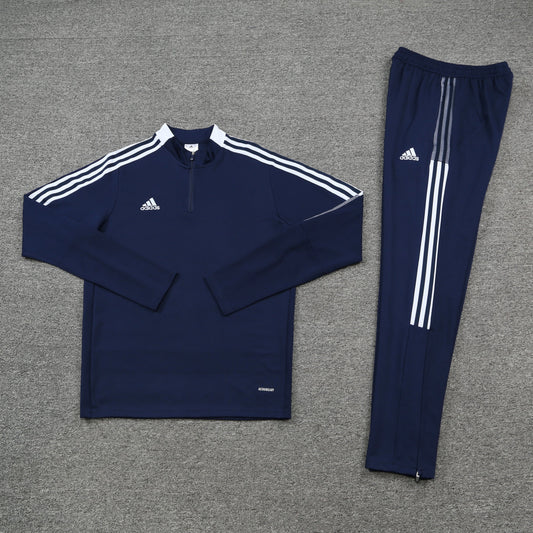 Conjunto Blusa + Calça - Adidas Azul escuro XI
