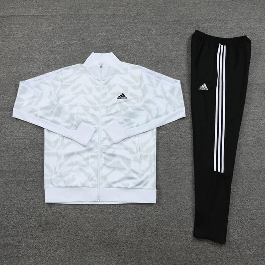 Conjunto Blusa + Calça - Adidas Branco com preto