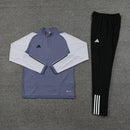 Conjunto Blusa + Calça - Adidas Cinza com preto