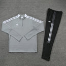 Conjunto Blusa + Calça - Adidas Cinza com preto V