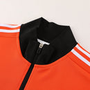 Conjunto Blusa + Calça - Adidas Laranja, branco e preto