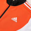 Conjunto Blusa + Calça - Adidas Laranja, branco e preto