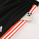 Conjunto Blusa + Calça - Adidas Laranja, branco e preto
