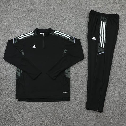 Conjunto Blusa + Calça - Adidas Preto VII