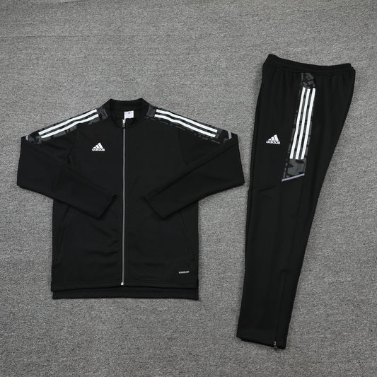 Conjunto Blusa + Calça - Adidas Preto XI