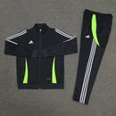 Conjunto Blusa + Calça - Adidas Preto com verde