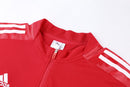 Conjunto Blusa + Calça - Adidas Vermelho com preto IX