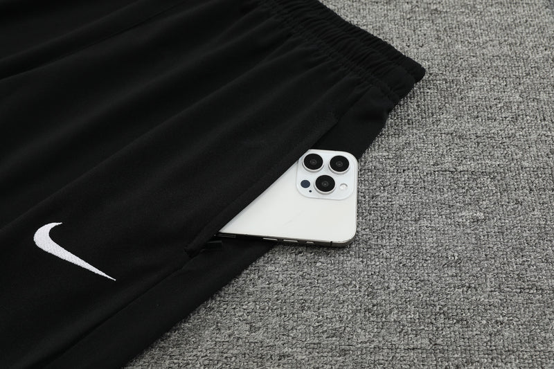 Conjunto Blusa + Calça - Nike Preto, azul e vermelho