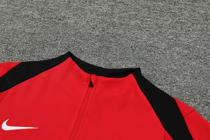 Conjunto Blusa + Calça - Nike Vermelho com preto