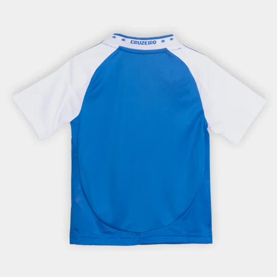Kit Cruzeiro Infantil 25/26 Adidas - Azul+Branco