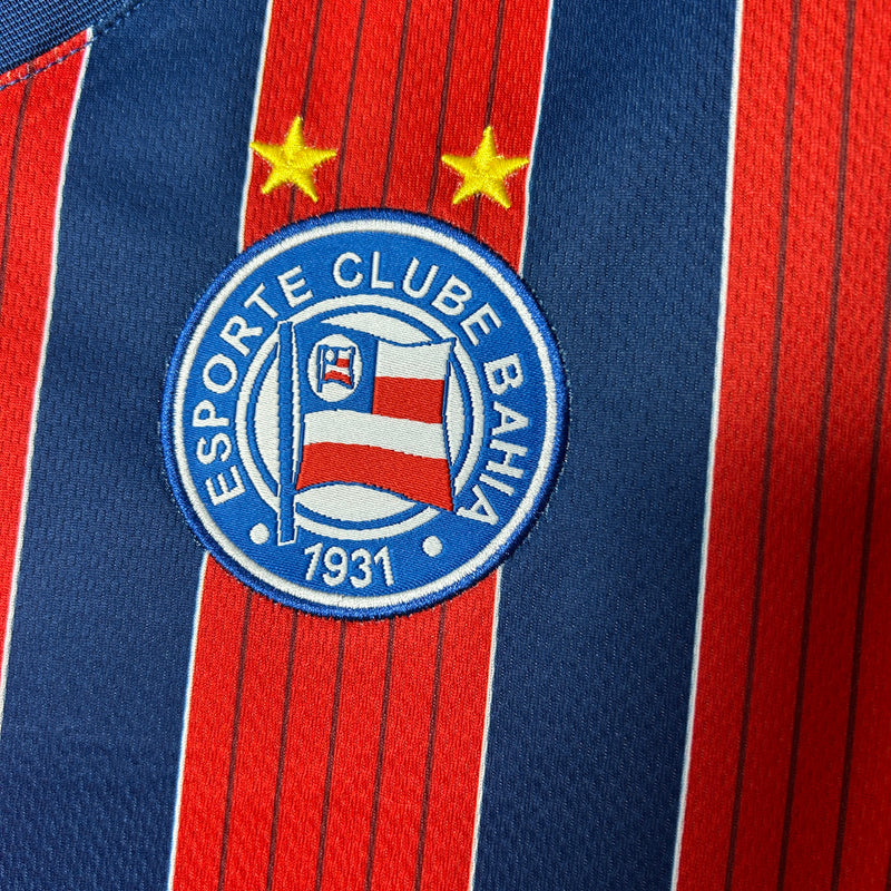 Camisa Torcedor 2 2025 Esporte Clube Bahia Tricolor Feminina