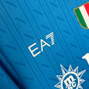 Camisa Napoli Home 25/26 - EA7 Torcedor Masculina