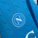 Camisa Napoli Home 25/26 - EA7 Torcedor Masculina