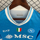 Camisa Napoli Home 25/26 - EA7 Torcedor Masculina