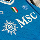 Camisa Napoli Home 25/26 - EA7 Torcedor Masculina