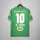 Camisa Retro 21/22 Cruzeiro Com todos Patrocinios away VERDE