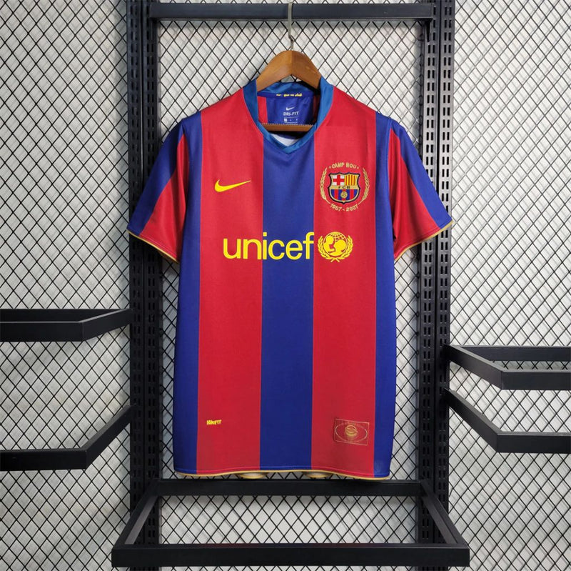 Camisa Retrô FC Barcelona 2007/08 HOME