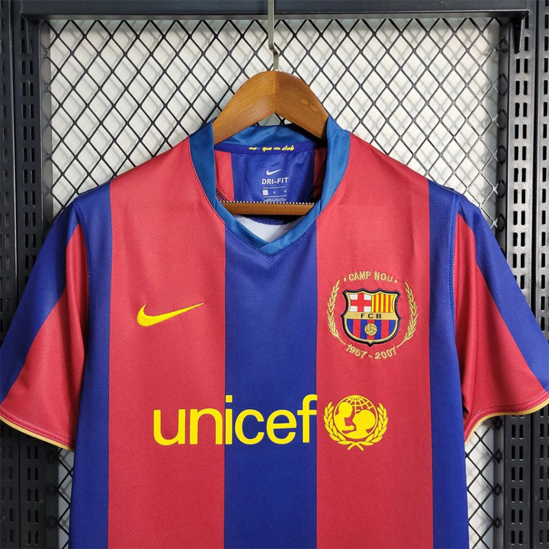 Camisa Retrô FC Barcelona 2007/08 HOME
