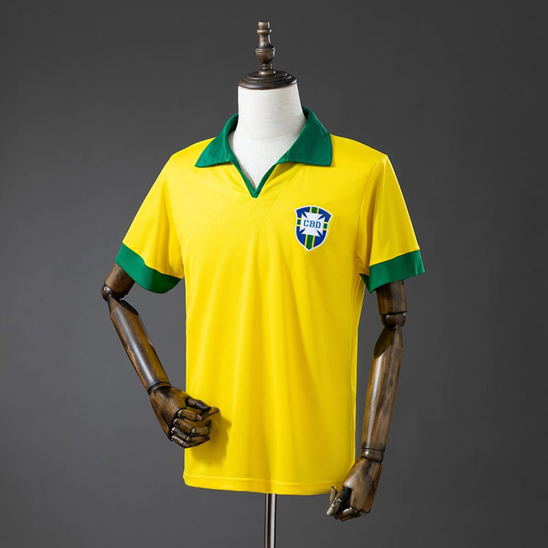 Camisa Brasil 1958 Home Retro
