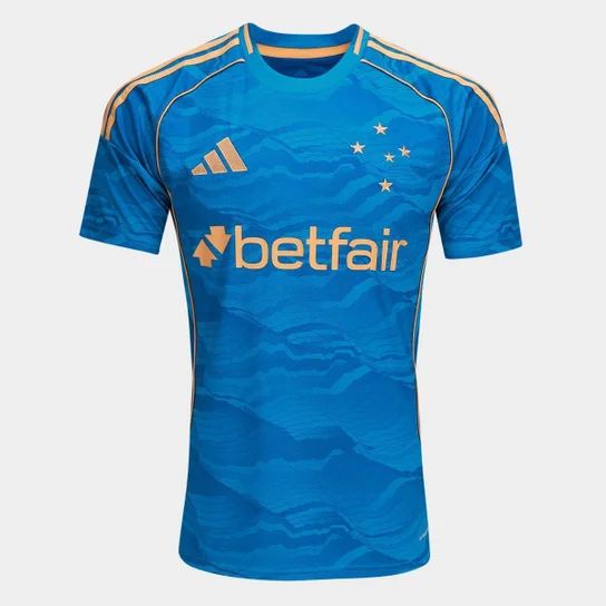 Camisa Cruzeiro 3 25/26 - Adidas Versão Masculina COM PATROCINIO